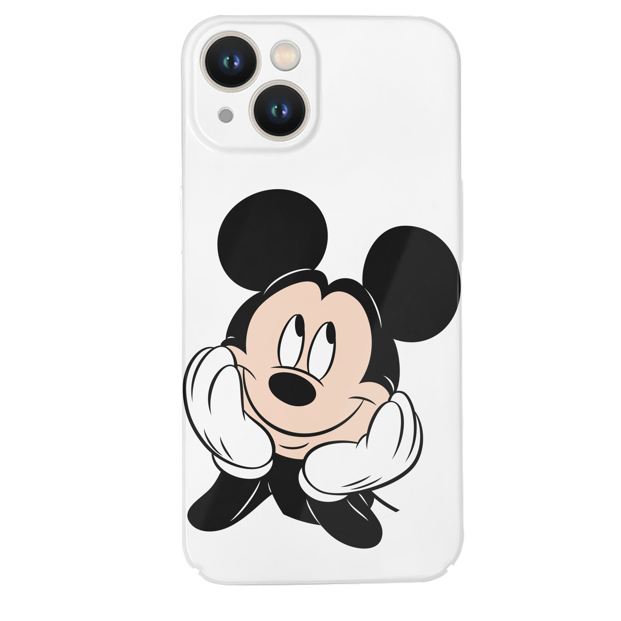 （画像用） ミッキーマウス Mickey Mouse 【iPhone 14シリーズ対応】ハードケース